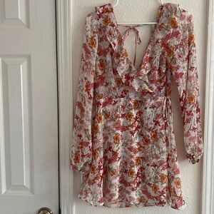Forever 21 poppy and floral dress